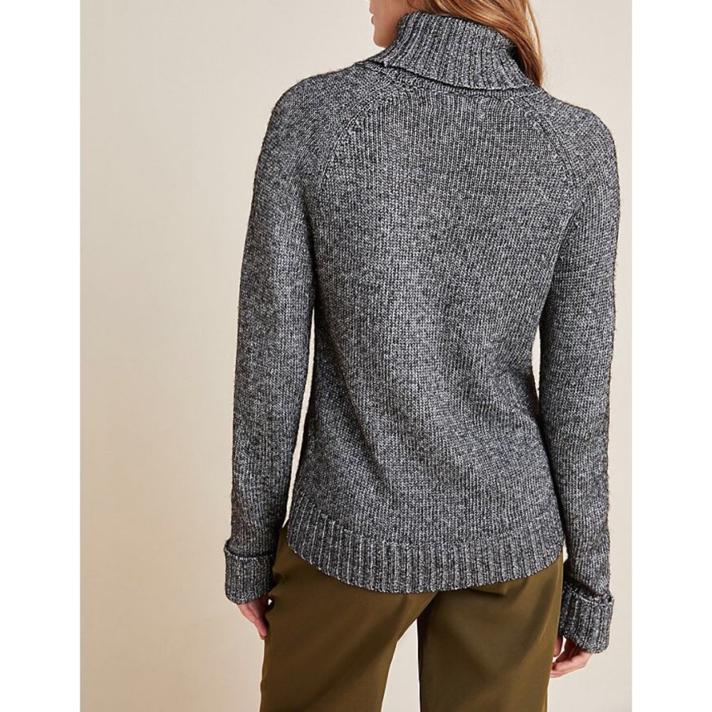 Anthropologie Long Sleeve Turtleneck Sweater - Picture 3 of 15